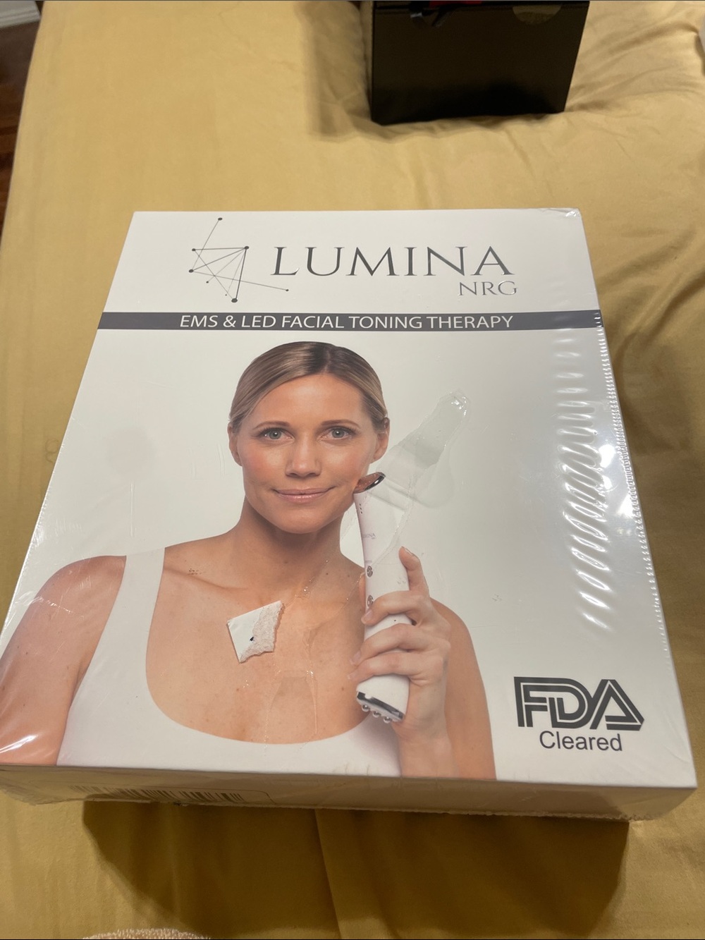Lumina NRG EMS & LED Facial Toning Device - White